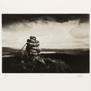 A print by Alex Boyd titled 'Stacashal East (series of 4 prints)'