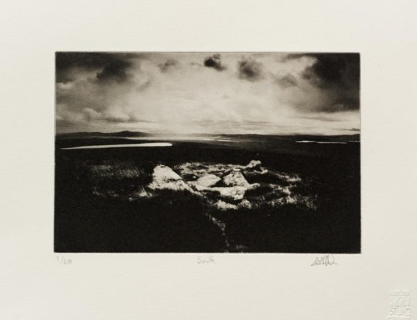 A print by Alex Boyd titled 'Stacashal South (series of 4 prints)'