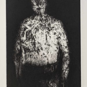 Icelandic Wrestler a Photo Etching by the Artist Silvana McLean
